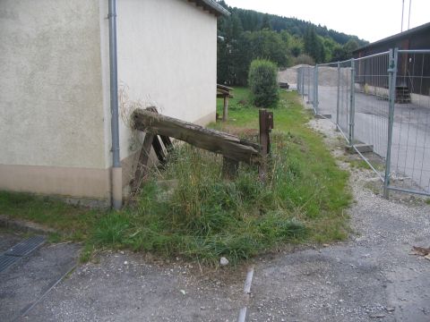 Prellbock Raiffeisen-Lager