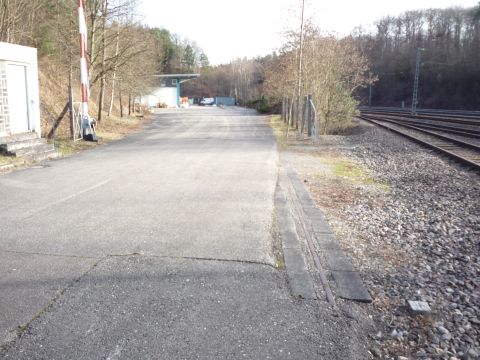 Ehemalige Zufahrt zum Nordportal des Maulbronner Tunnels