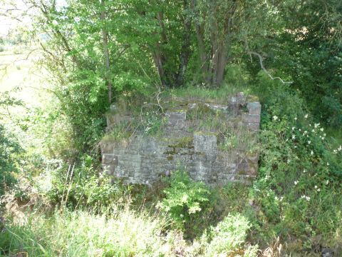 Br�cke �ber einen Zufluss zur Schefflenz