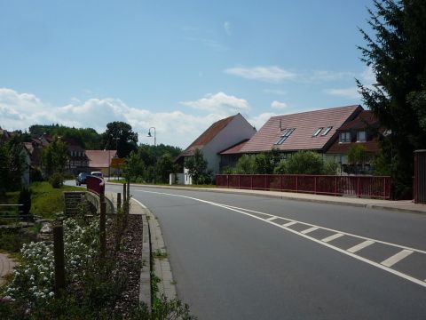 Ehemalige Br�cke �ber die Schefflenz