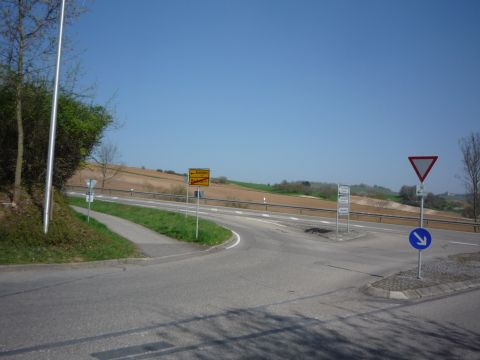 Ausfahrt aus Beilstein