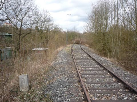 Beginn der Kraftwerksbahn