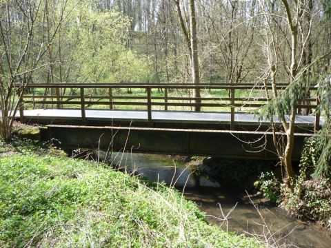 1. Br�cke �ber den M�hlgraben