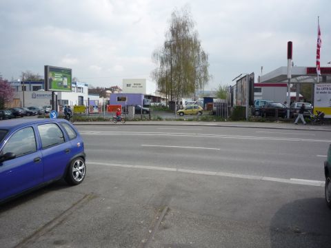 Bahn�bergang �ber die Charlottenstra�e