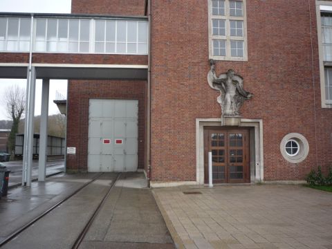 Einfahrt Kraftwerkshalle Block I