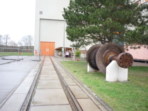 Einfahrt Kraftwerkshalle