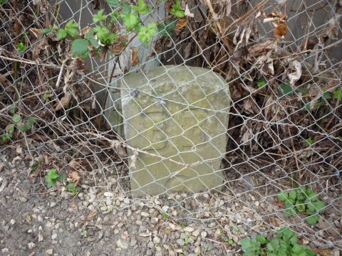 Bahn�bergang an der Heinrich-Heine-Stra�e