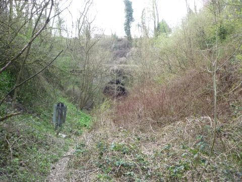Nordportal des Lerchenbergtunnels
