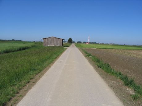 Zufahrt zum Flugplatz