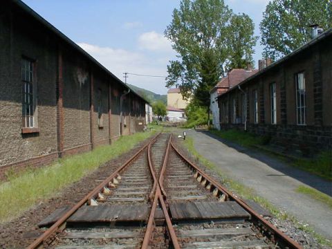 Ausfahrt aus Schenklengsfeld