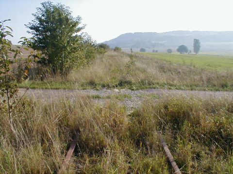 Bahn�bergang zwischen Schenklengsfeld und Wehrshausen