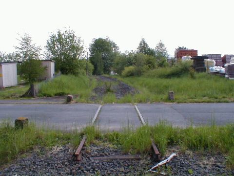 Bahn�bergang �ber die Ringbergstra�e