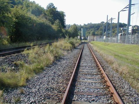 Zufahrt zum Schacht Hera