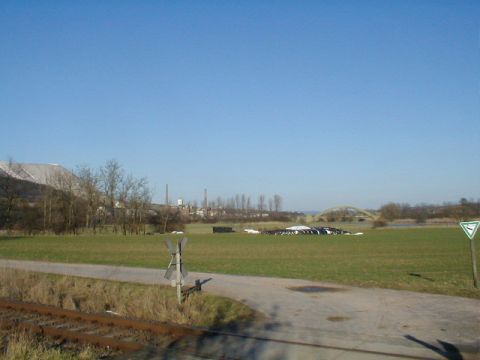Bahn�bergang bei W�lfershausen