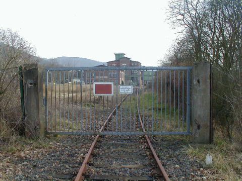 Einfahrt Zentralwerkstatt