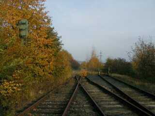 Abzweig zur Verladeanlage