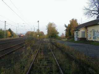 Bahnsteig Bahnhof G�tzenhof