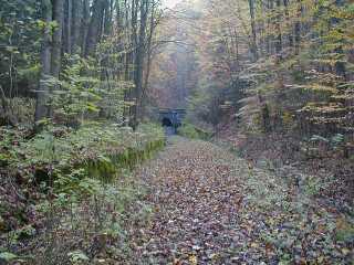 Zufahrt zum Westportal