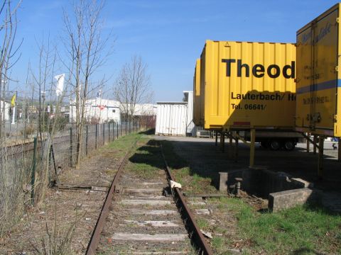 Einfahrt Spedition G�nther