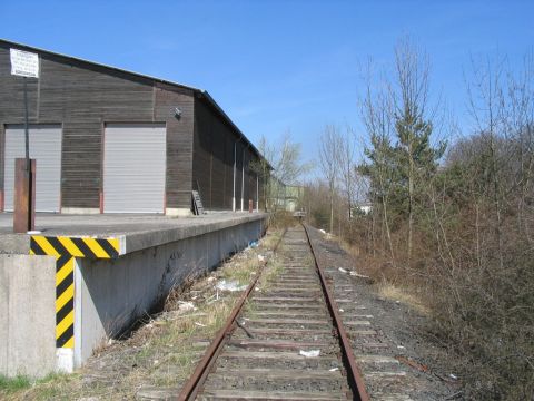 Laderampe Oberhessisches Holzwerk