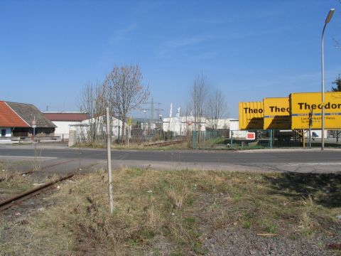 Zufahrt Spedition G�nther