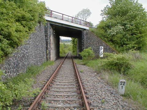 Unterf�hrung unter der B 285 