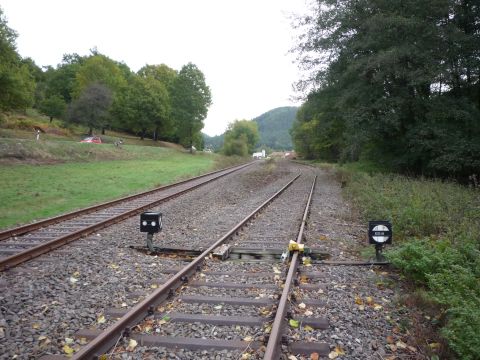 Gleissperre Deutsche Tailleur