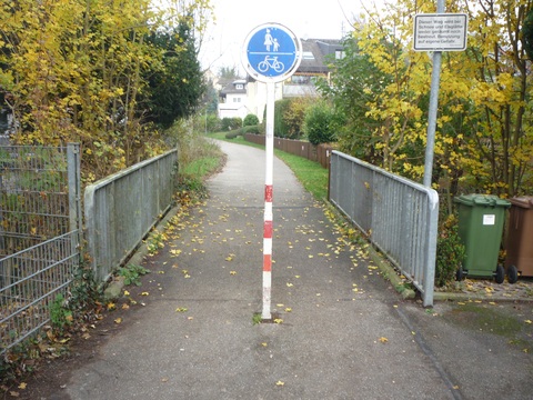 Br�cke �ber den Klingengraben