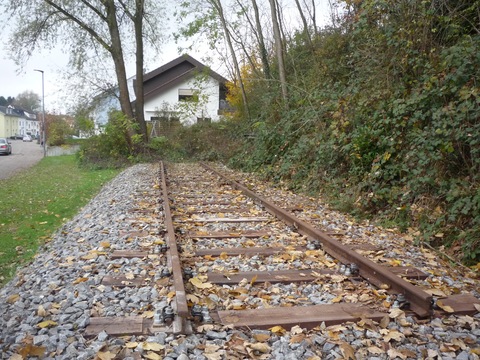 Einfahrt nach Baiertal