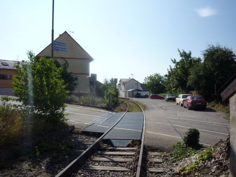 Bahn�berg�nge in Obergimpern
