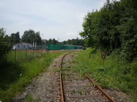 Zufahrt zum Bundeswehrlager Siegelsbach