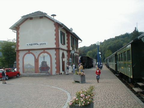 G�terbahnhof Kandern, Einfahrt