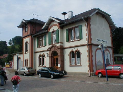 G�terbahnhof Kandern, Einfahrt