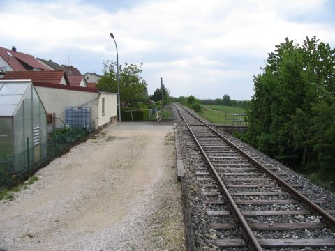 Haltepunkt Gussenstadt Siedlung
