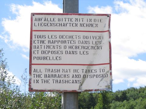 Einfahrt in den Bahnhof Oberheutal