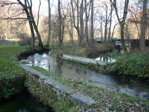 Br�cken �ber Erms und unteren M�hlkanal