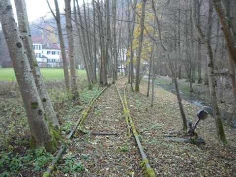 Einfahrtsweiche der K�nkelem�hle