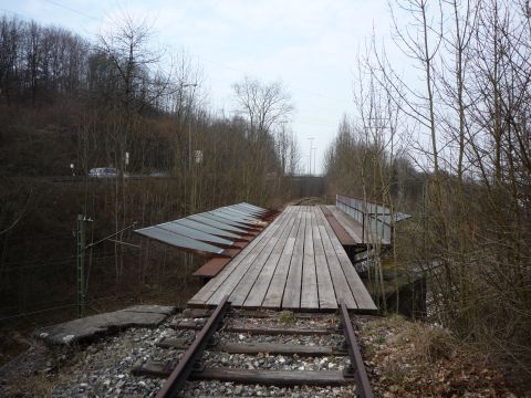 Br�cke �ber die Bahnlinie Reutlingen - T�bingen