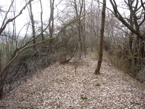 Bachdurchlass hinter dem Bahnhof M�hringen