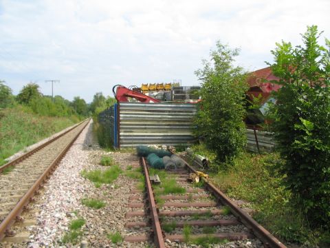 Anschluss Schrottplatz Erzingen