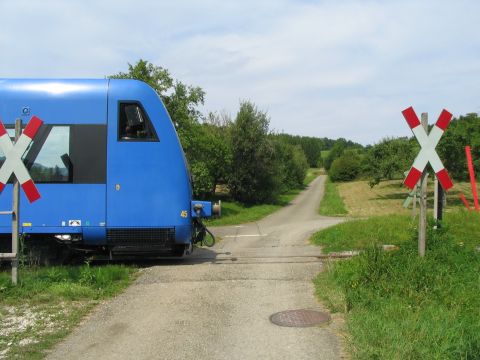 Bahn�bergang Erzingen