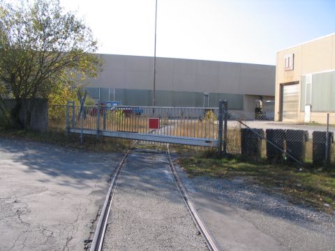 Einfahrt Firma Wochner