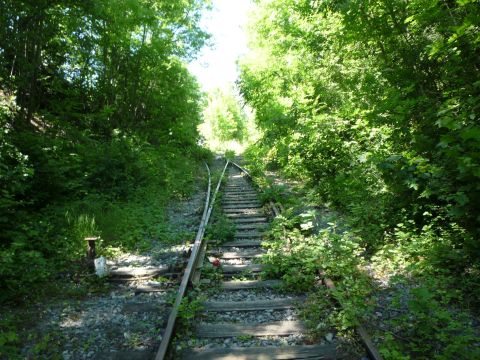 Abzweig zur Firma Baresel