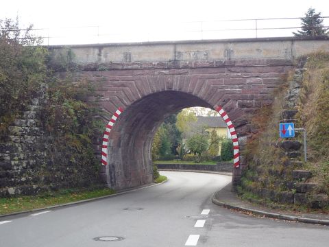 Br�cke �ber die Simmozheimer Stra�e