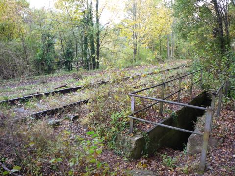 Fu�g�ngerdurchgang bei Heumaden