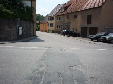 Durchfahrt durch Berlichingen