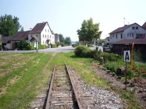Einfahrt nach Westernhausen