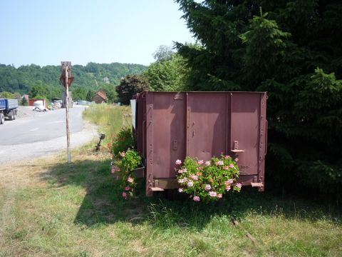 Einfahrt Bahnhof Widdern