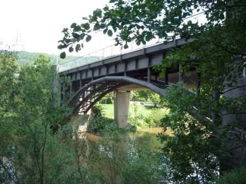 Br�cke �ber den Kocher