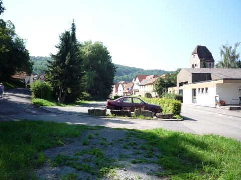 Bahn�bergang �ber den H�rnlesweg